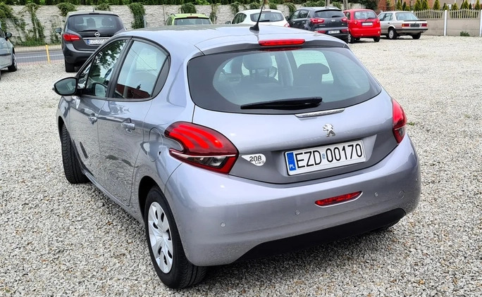 Peugeot 208 cena 37900 przebieg: 50000, rok produkcji 2018 z Frombork małe 254